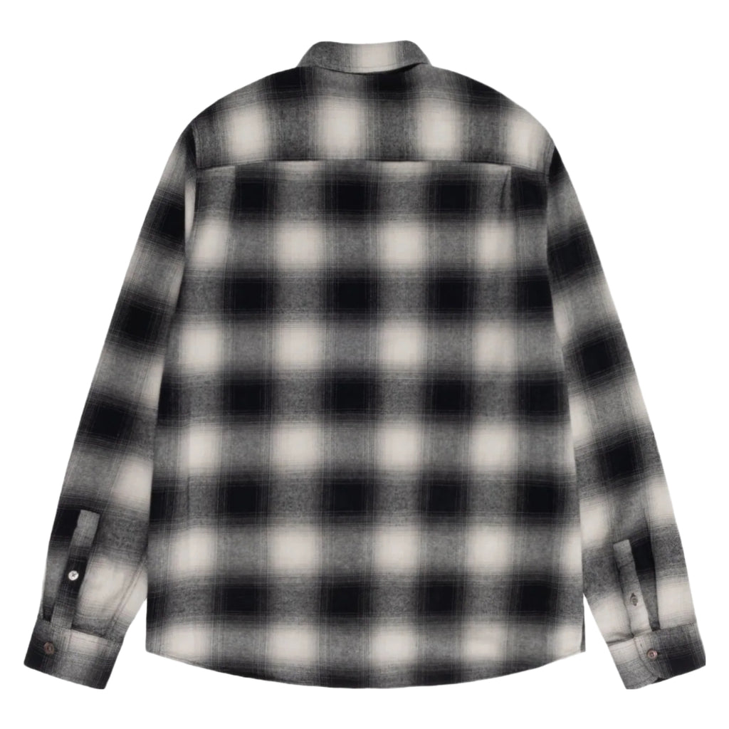 Stussy Bay Plaid Shirt - Charcoal