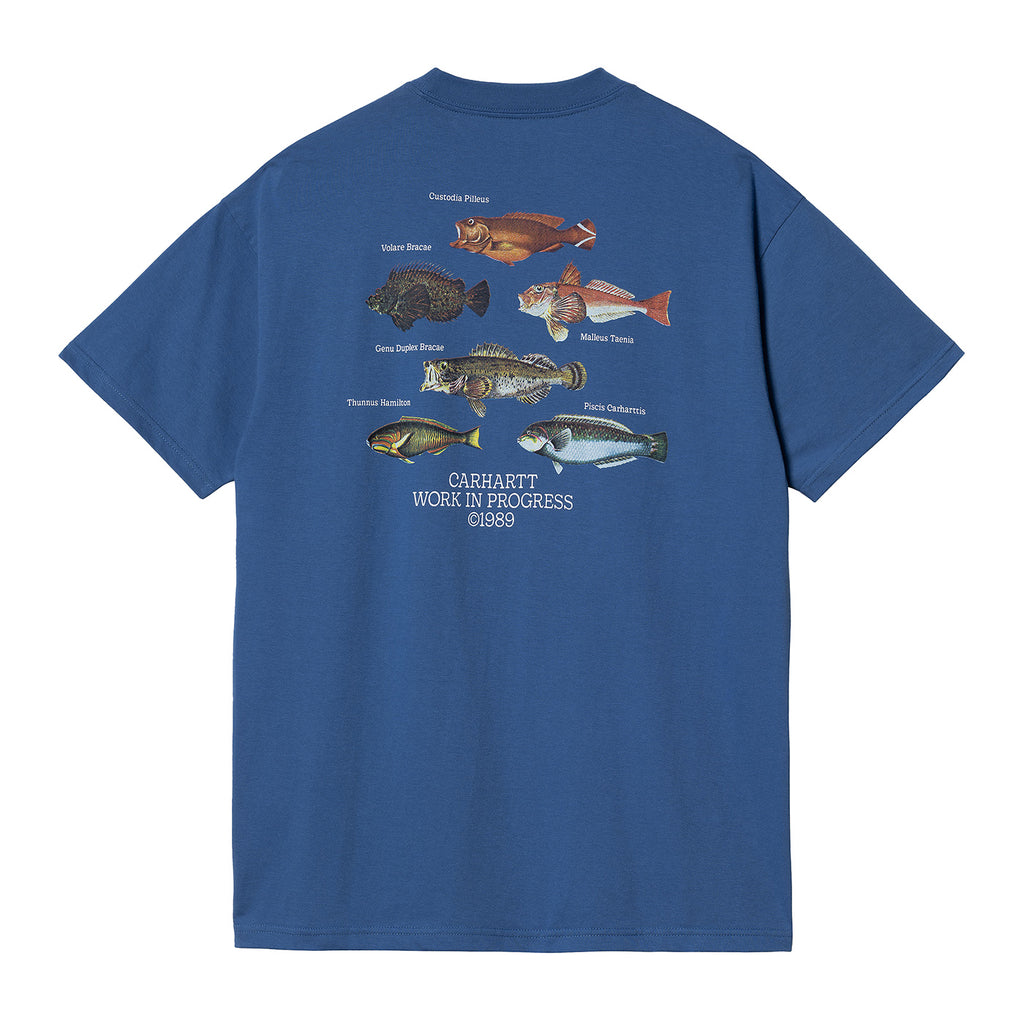 Carhartt WIP Mens Fish T-Shirt - Acapulco XL