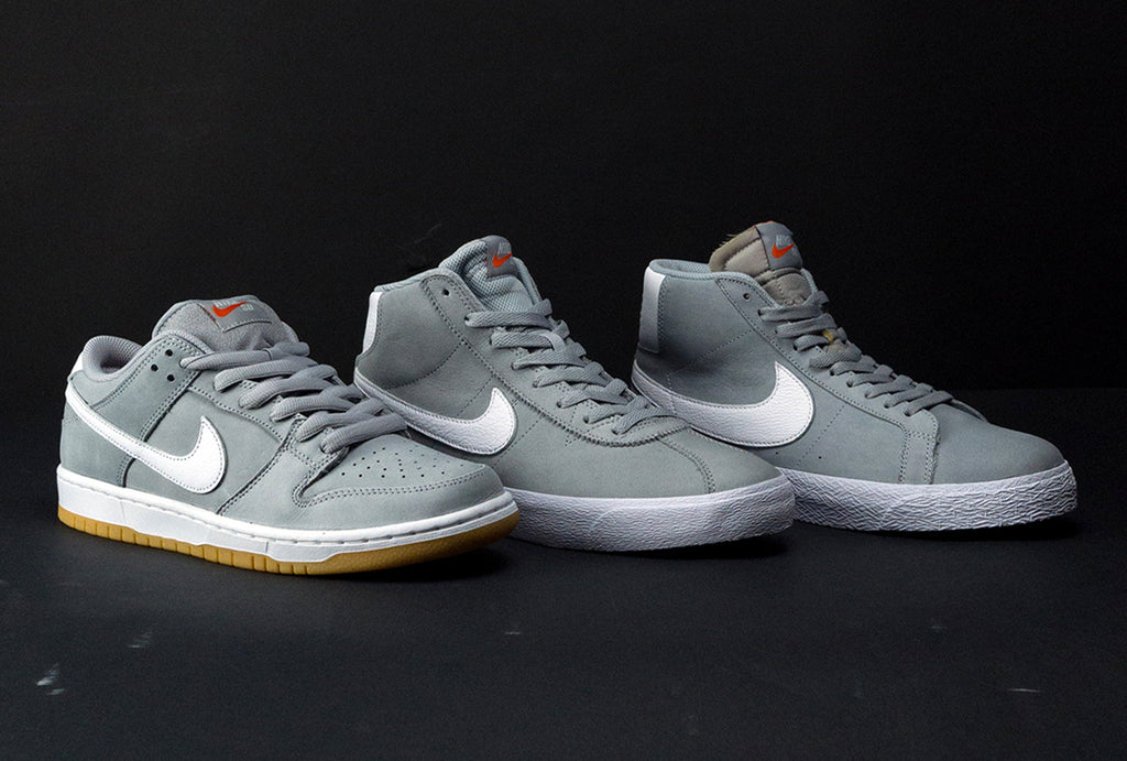 Nike SB Orange Label Wolf Grey Collection