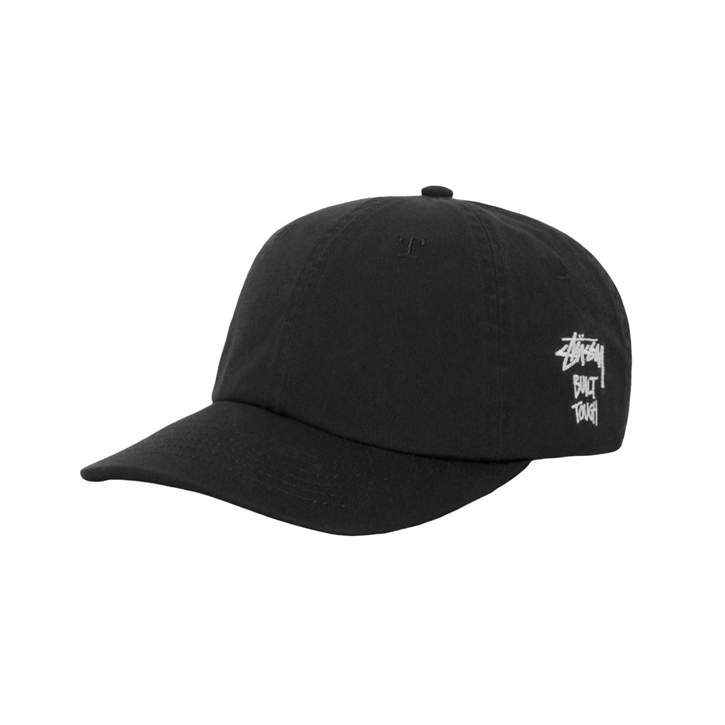 Built Tough Low Pro Cap in Black by Stussy | Bored of Southsea