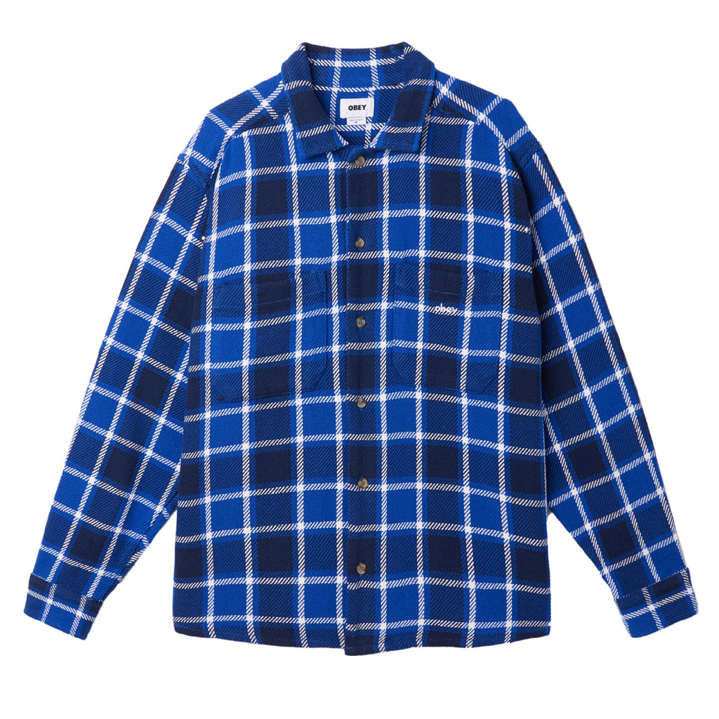 Obey Bigwig Picture Woven Shirt - Limoges Multi - main