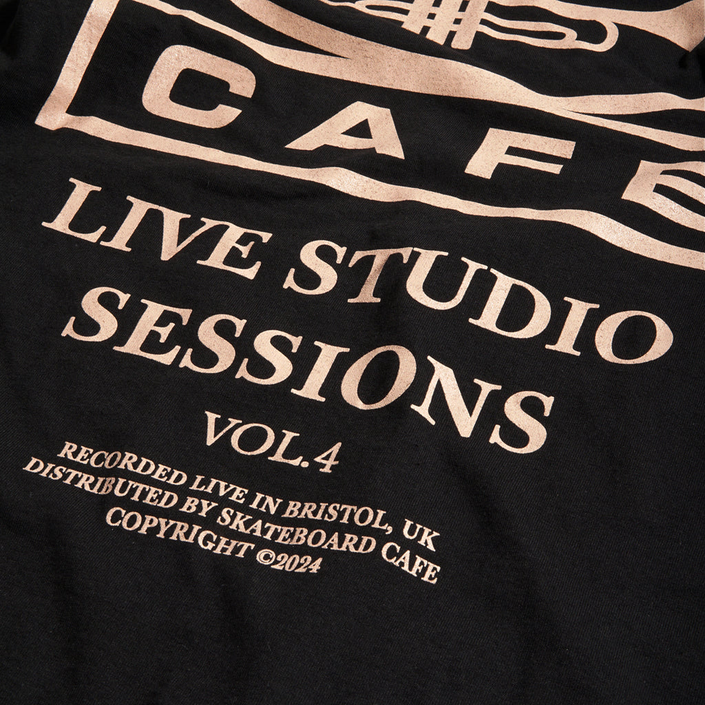 Skateboard Cafe "45" T Shirt - Black