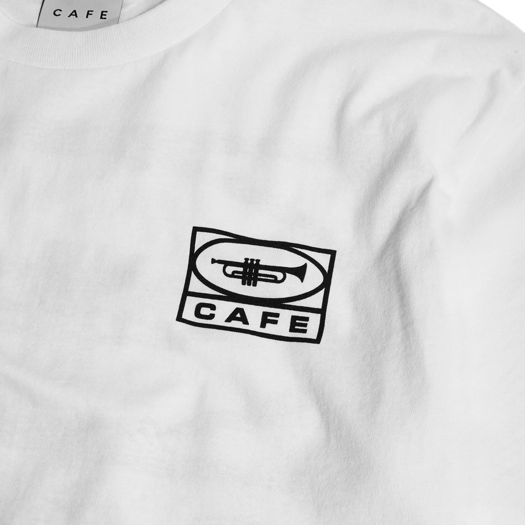 Skateboard Cafe "45" T Shirt - White