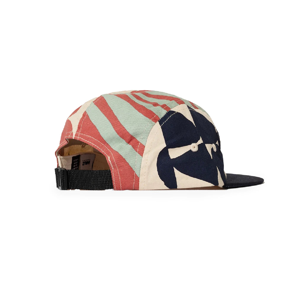 Parlez Auden 5 Panel Hat - Multi - back