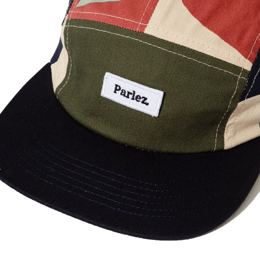 Parlez Auden 5 Panel Hat - Multi - label