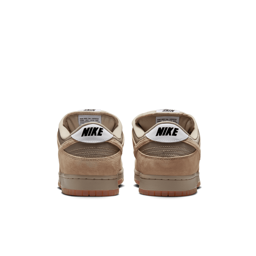 Nike SB Dunk Low Pro B Shoe - Parachute Beige / Parachute Beige - Desert Khaki - White