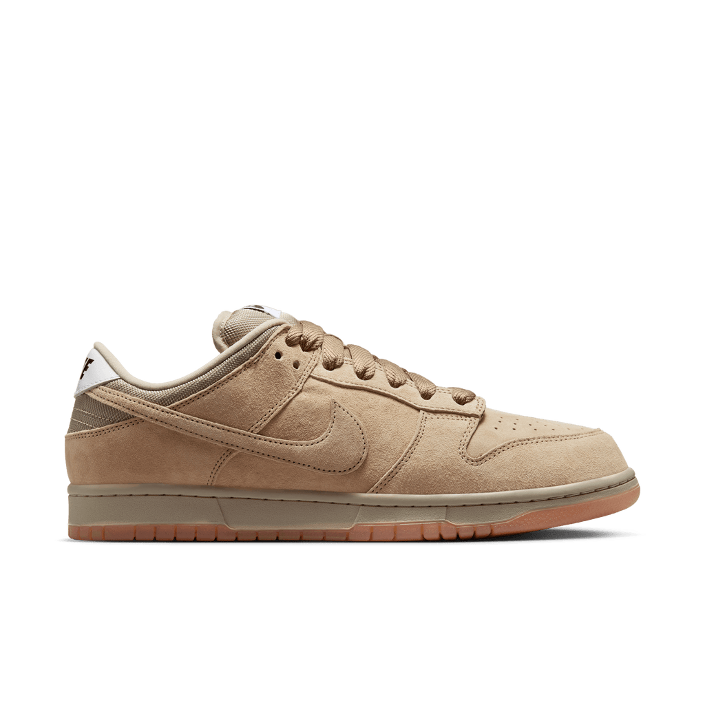 Nike SB Dunk Low Pro B Shoe - Parachute Beige / Parachute Beige - Desert Khaki - White - main