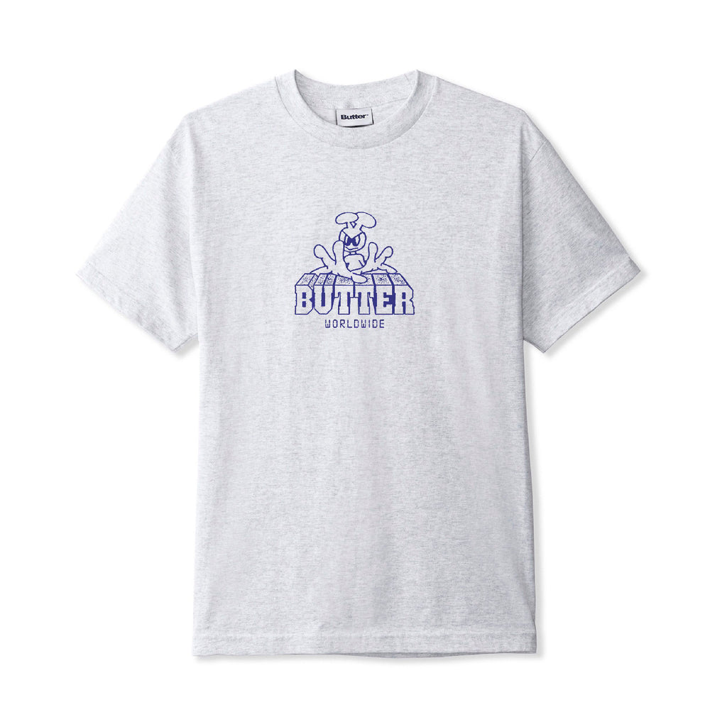 Butter Goods Alien T Shirt - Ash Grey - main