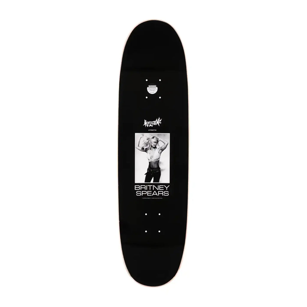 Welcome Skateboards Snake On Black/Pink Foil Son of Boline Deck - 8.8" - top