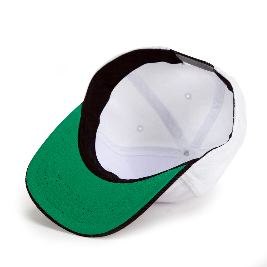 Southsea Bronx Knicks Cap - White  / Black - bottom