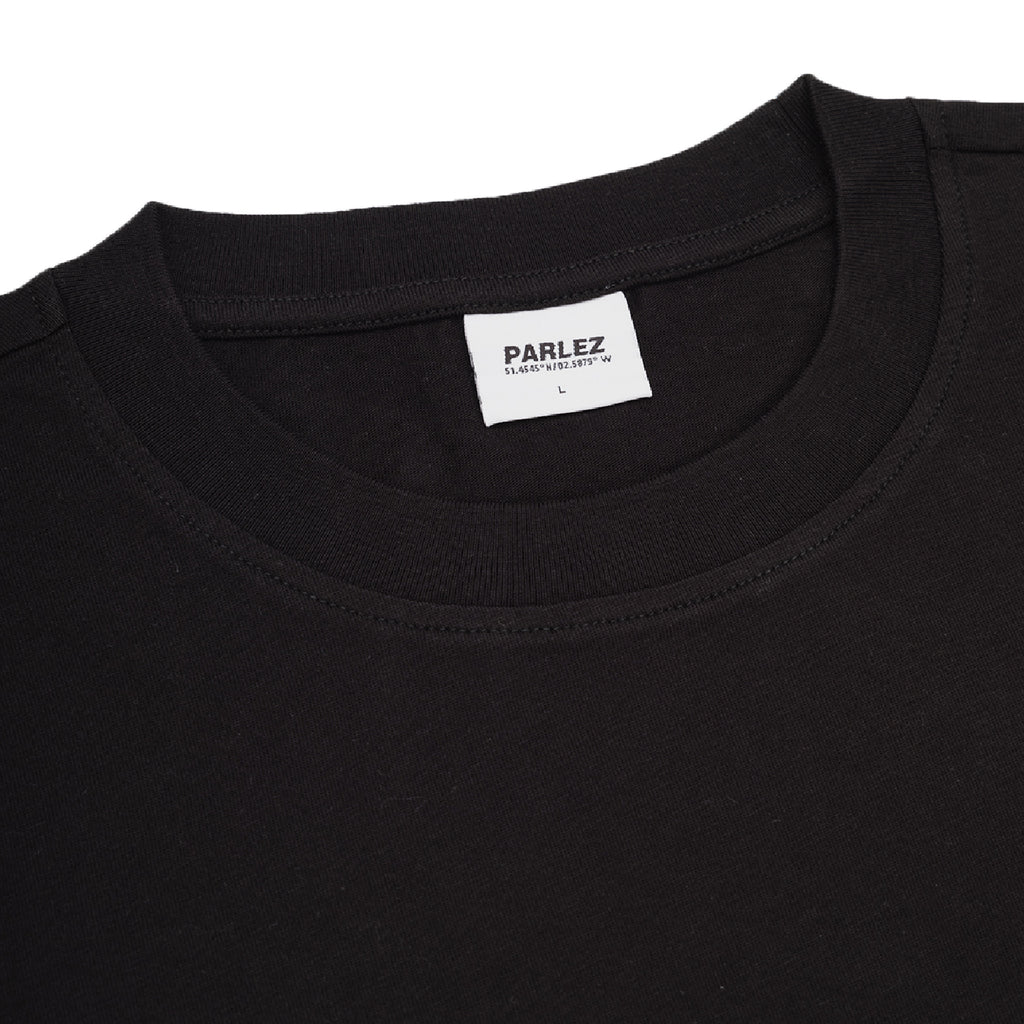 Parlez Cantil T Shirt - Black - neck