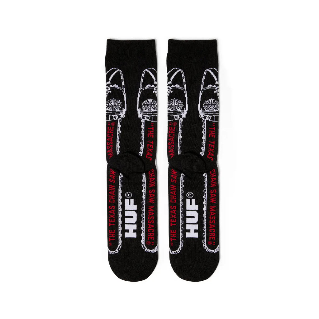 HUF Chainsaw Crew Socks - Black