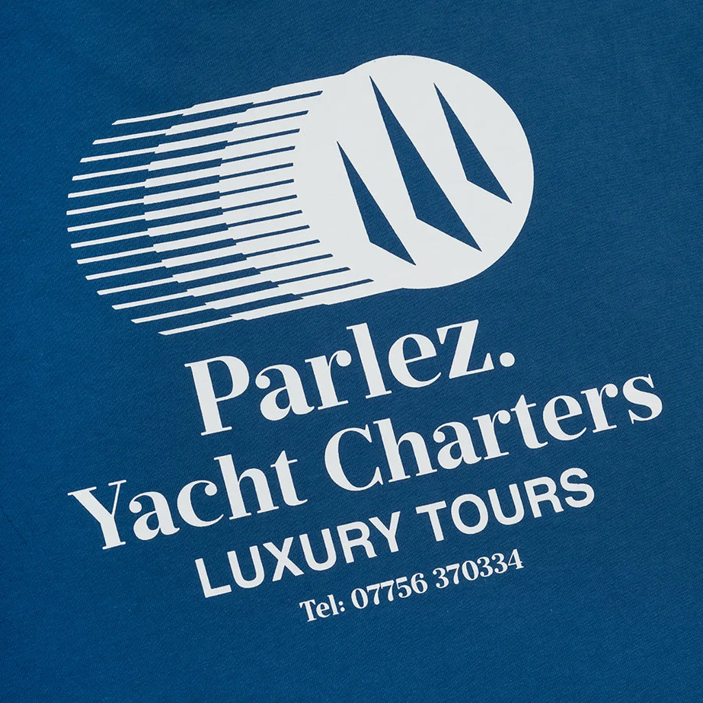 Parlez Charter T Shirt - Sail Blue