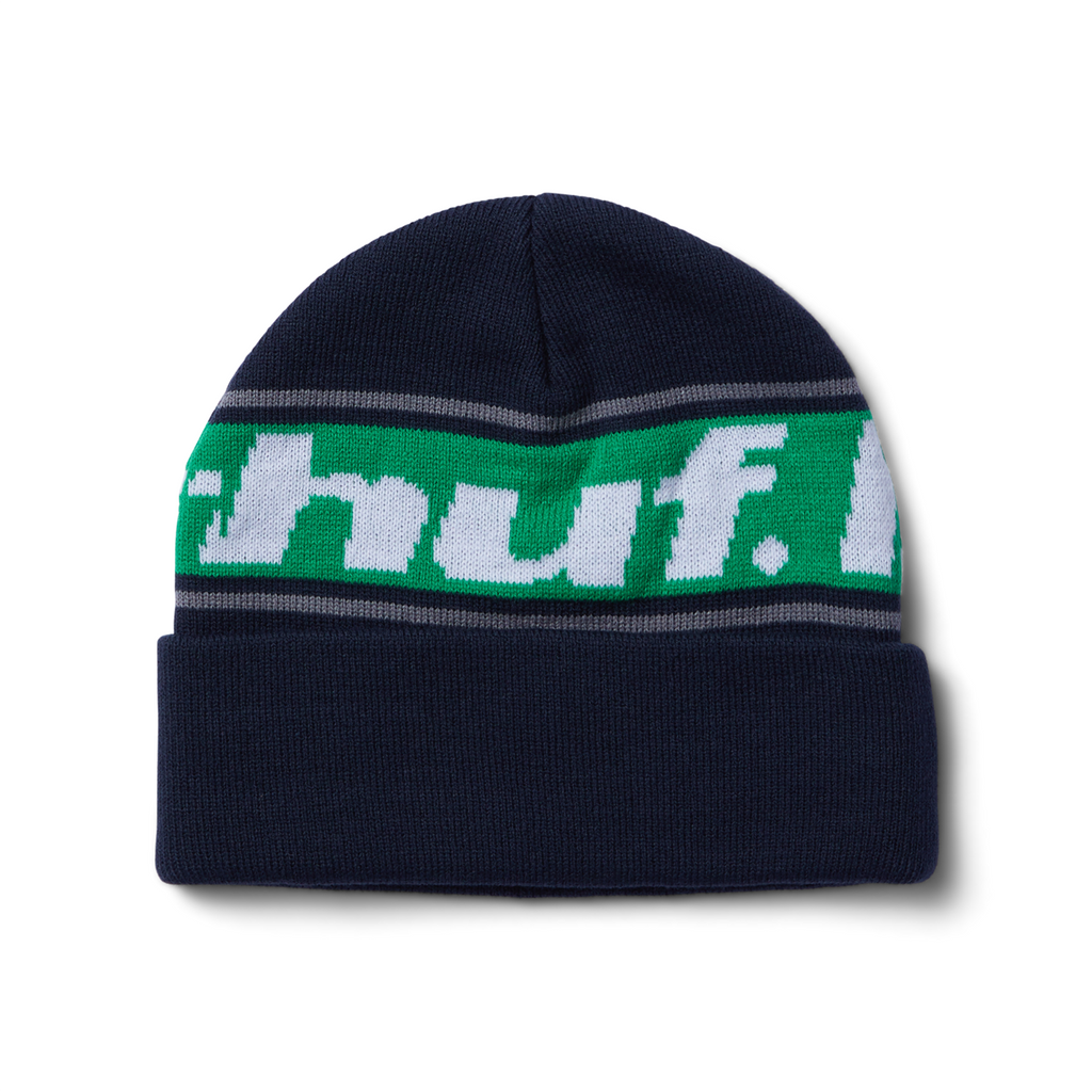 HUF Continual Cuff Beanie - Navy - front