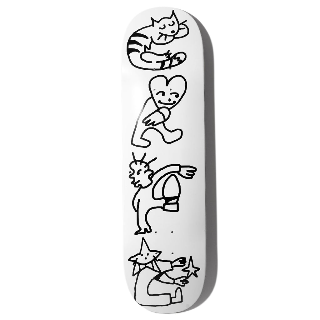 Skateboard Cafe Buddy Deck C2 Shape - White - main