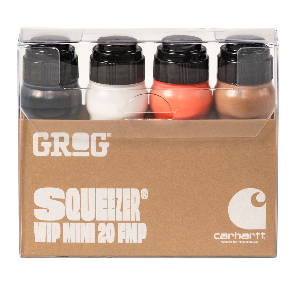 Carhartt WIP x Grog Mini 20 Squeezer Set Full Metal Paint - Multi