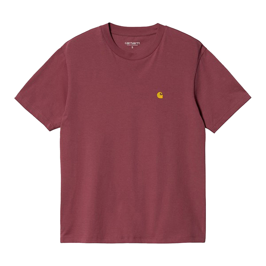 Carhartt WIP Chase T Shirt - Punch / Gold