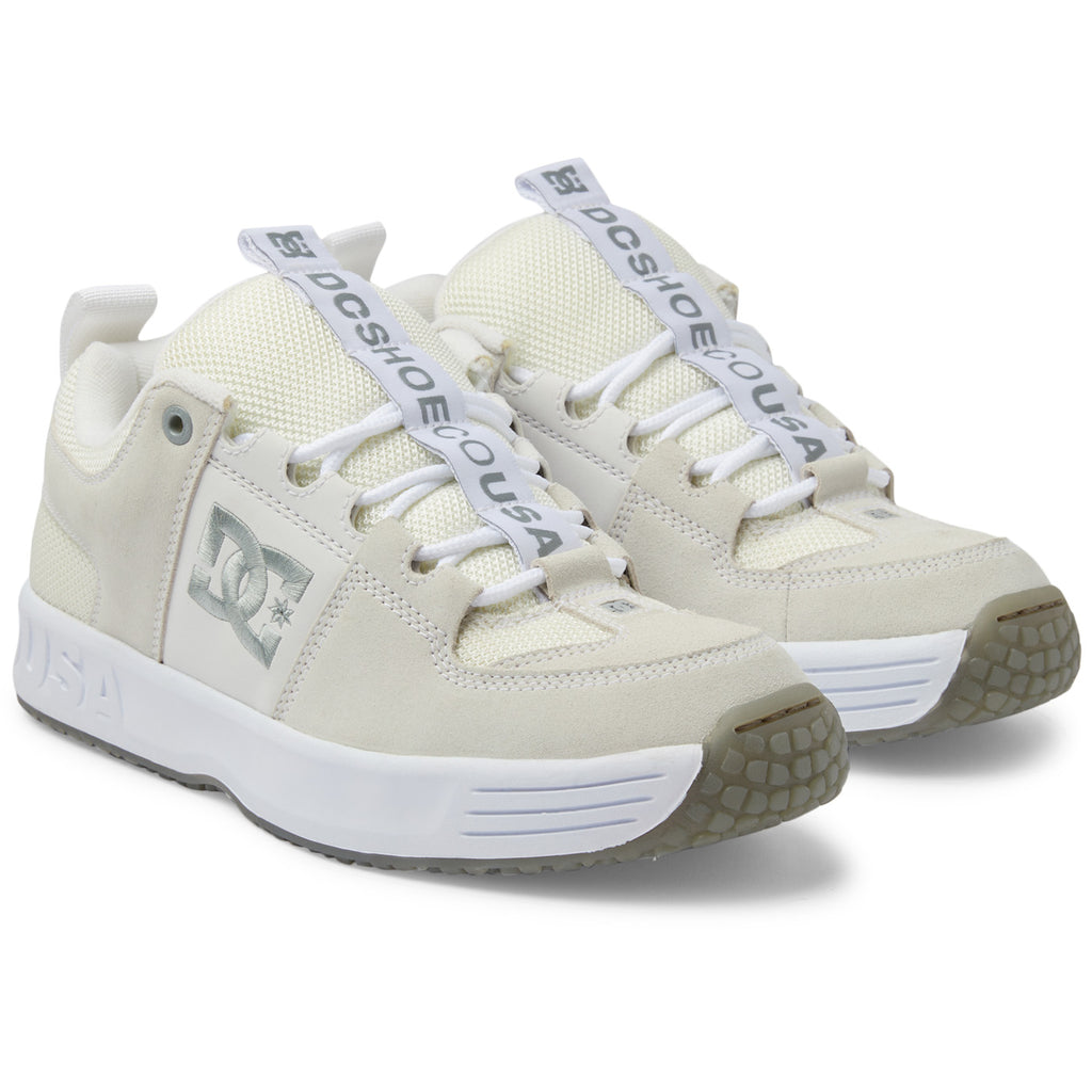 DC Lynx OG Super Tour Skate Shoes - White / Grey