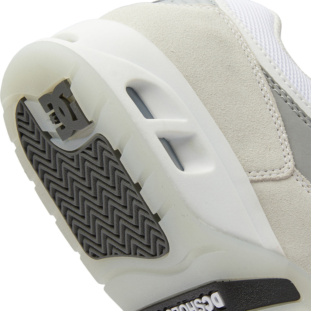 DC Truth  OG Super Tour Skate Shoes - White / Grey