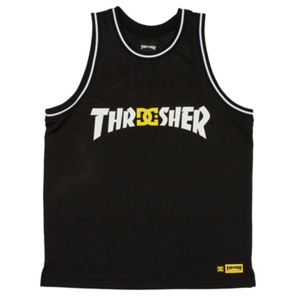 DC x Thrasher Jersey - Black - front