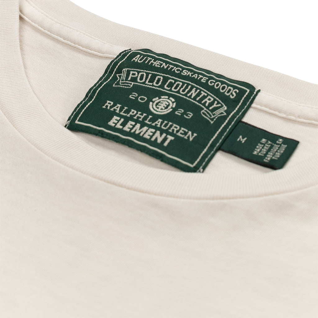 Big Fit Jersey Pocket T Shirt in Natural by Polo Ralph Lauren x