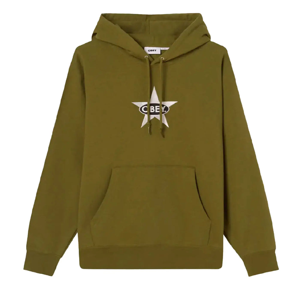 Obey Empire Hoodie - Moss Green