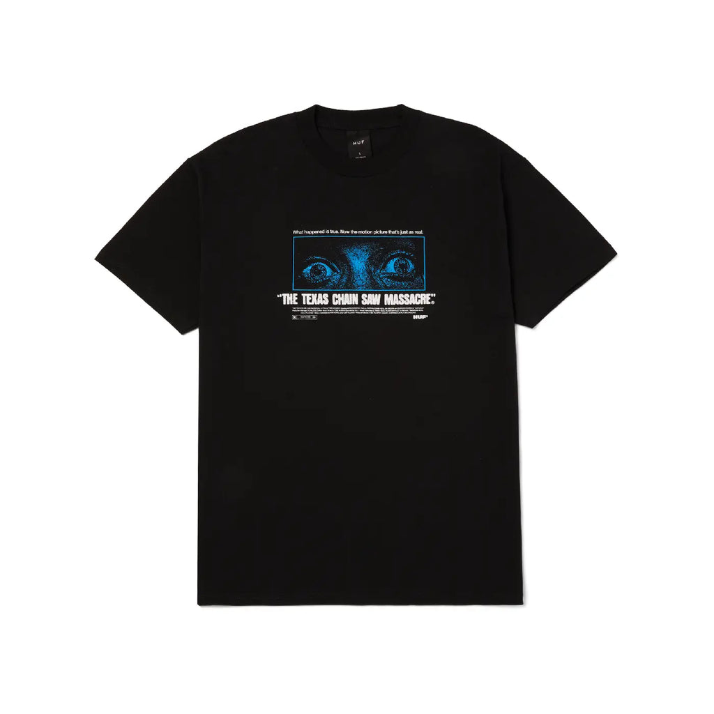 HUF Fear T Shirt - Black