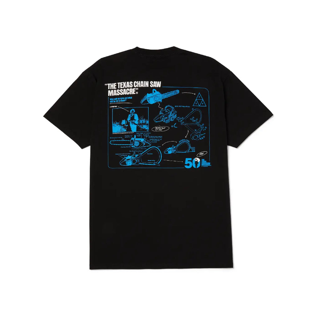 HUF Fear T Shirt - Black