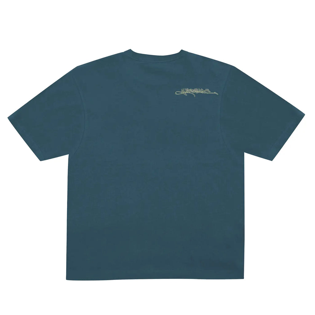 Yardsale Golden Teacher T Shirt - Navy - back