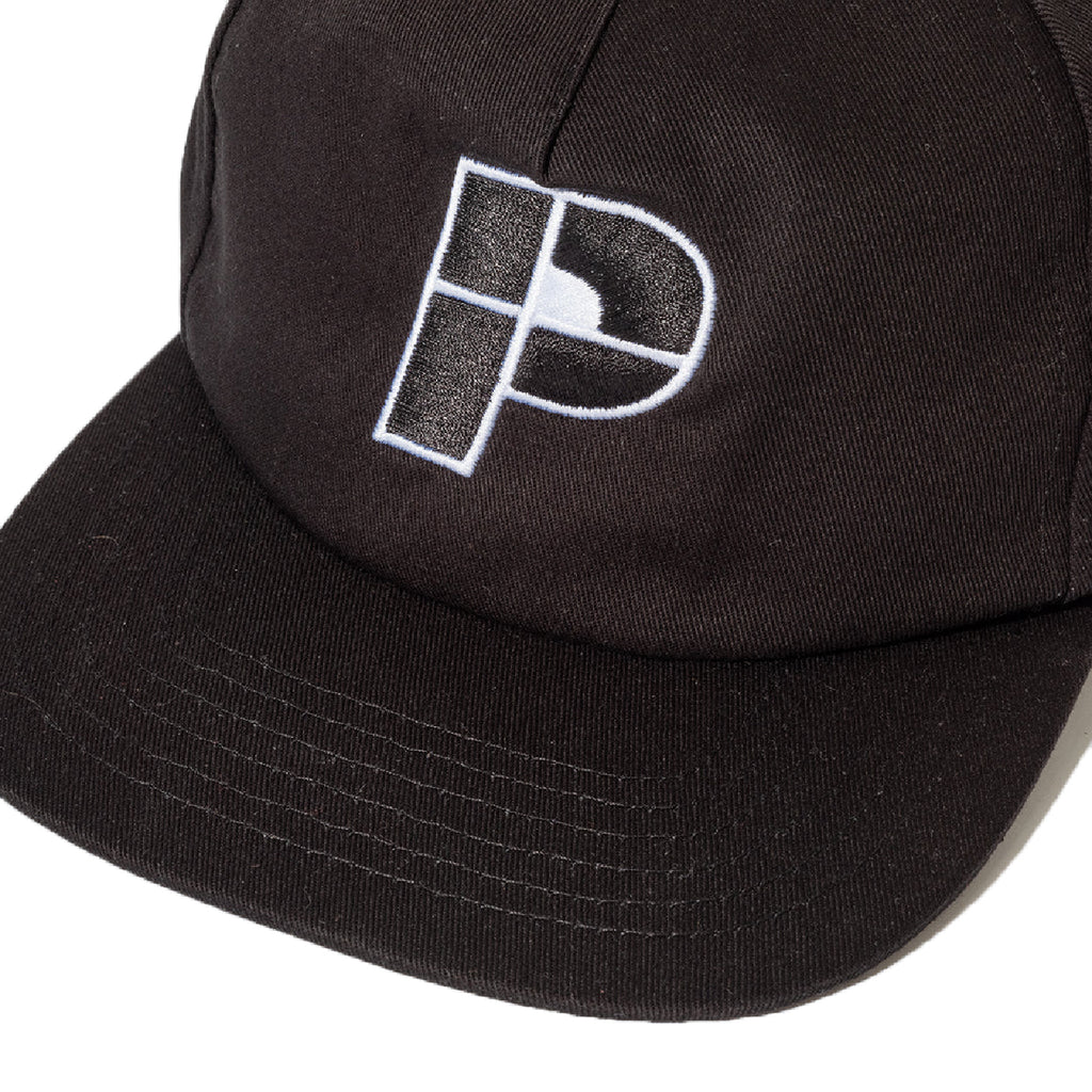 Parlez Homerun Cap - Black - closeup