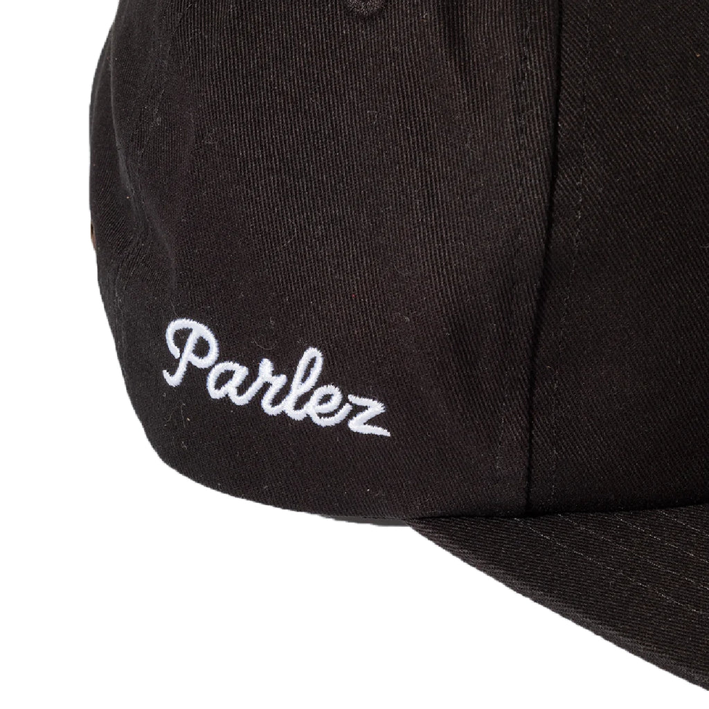 Parlez Homerun Cap - Black - closeup2