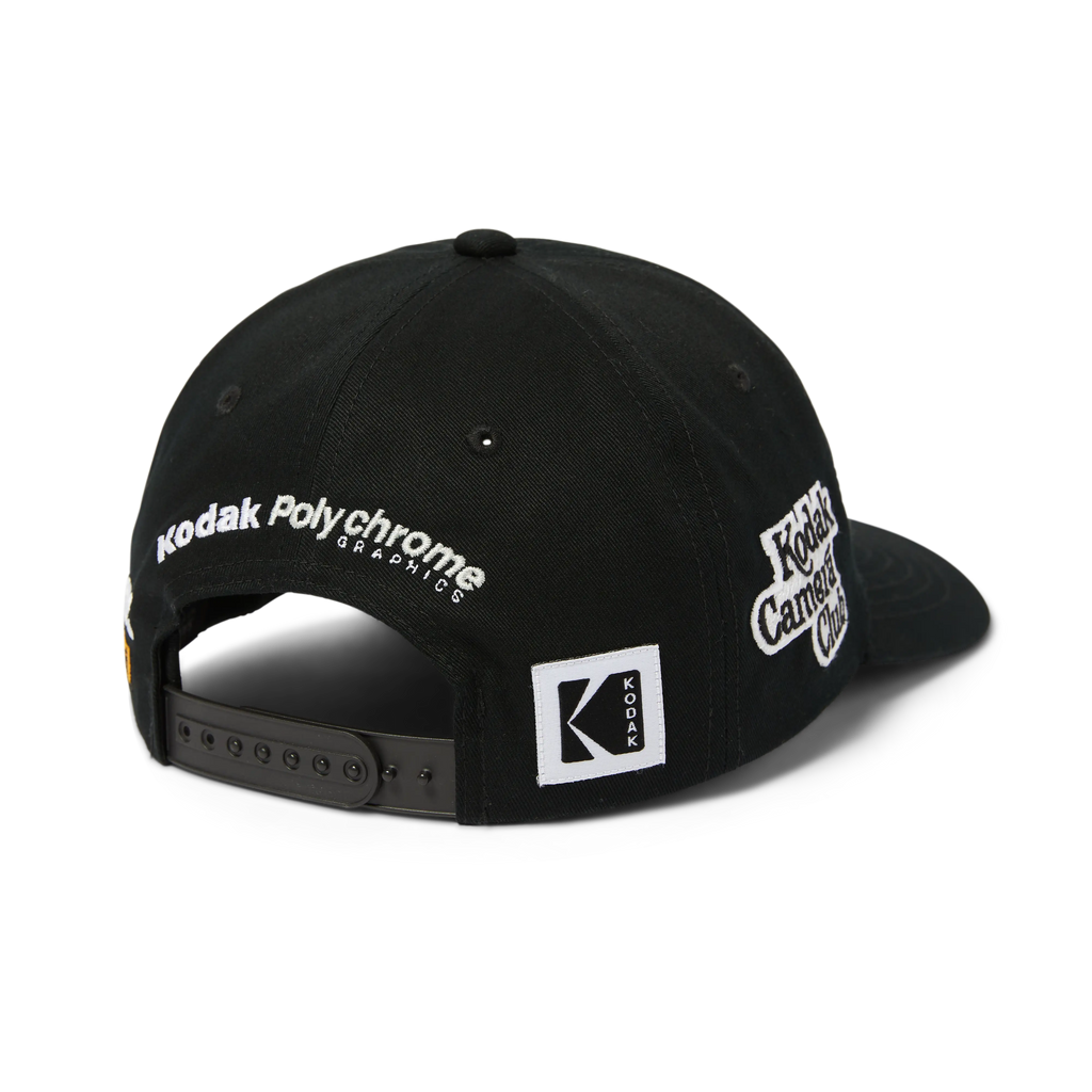 HUF x Kodak Snapback Hat - Black