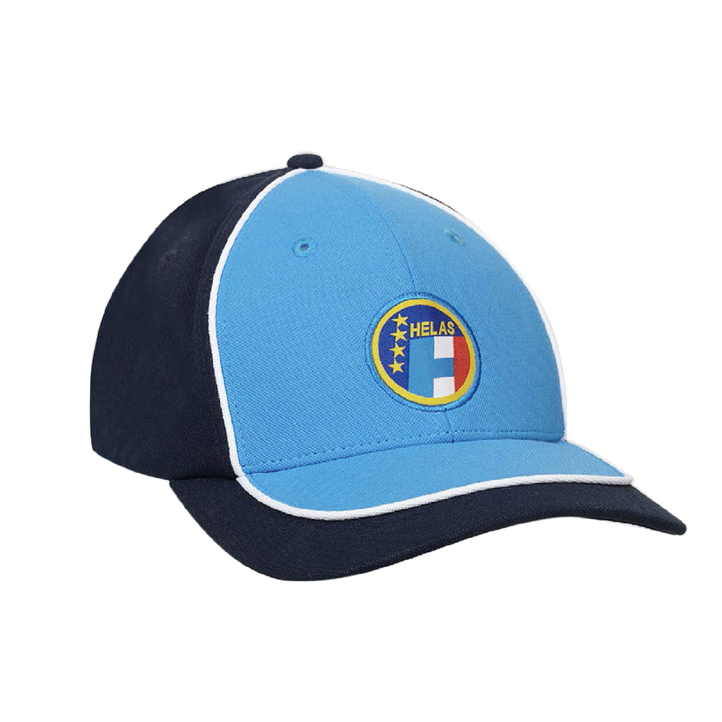 Helas Forza Cap Blue - Side profile  