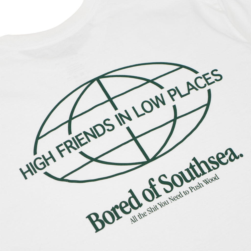 Bored of Southsea High Friends T Shirt - White