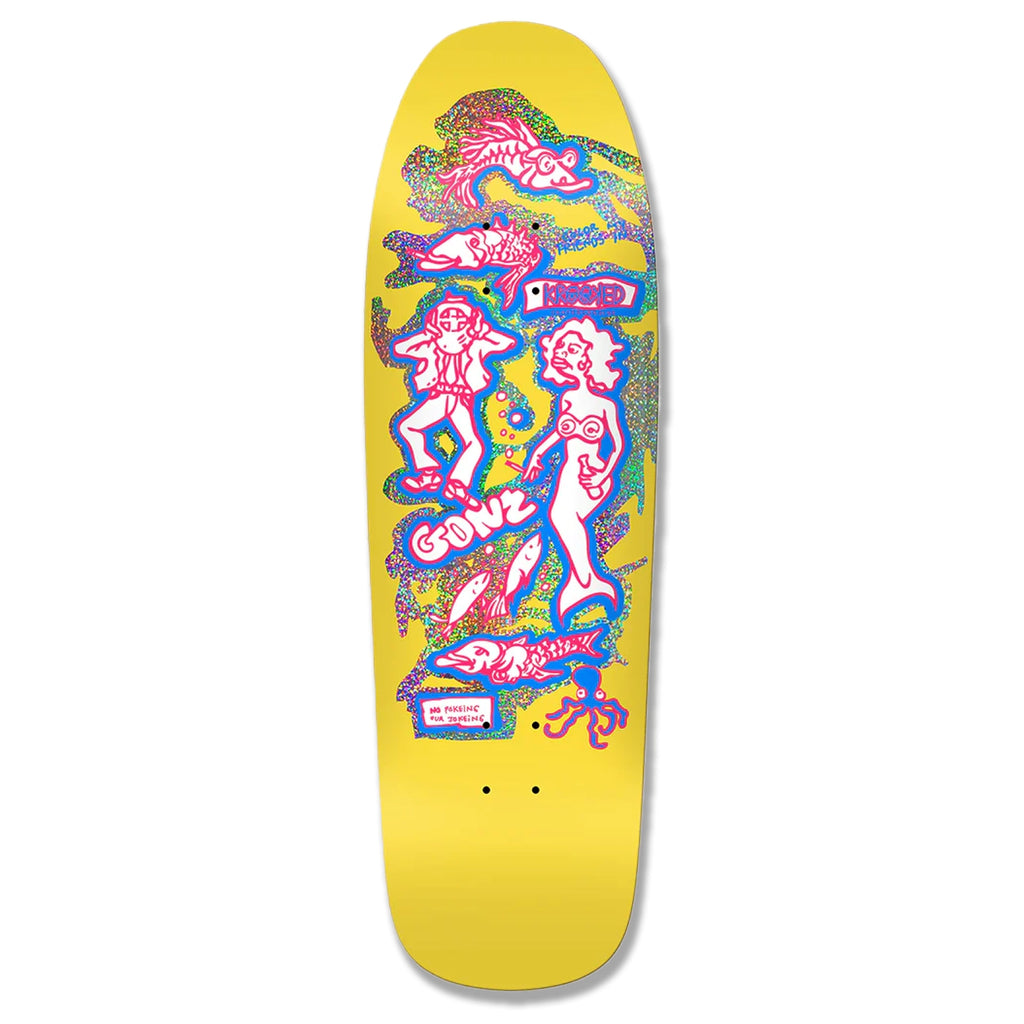 Krooked Skateboards Gone Colour My Friends LTD Skateboard Deck - Hand Numbered -  9.81"