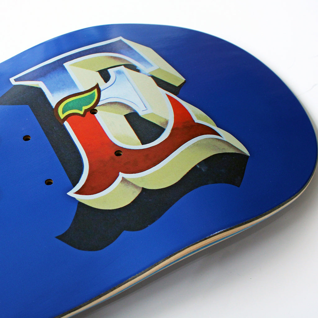 Skateboard Cafe Mr Finbar Skateboard Deck  - Navy