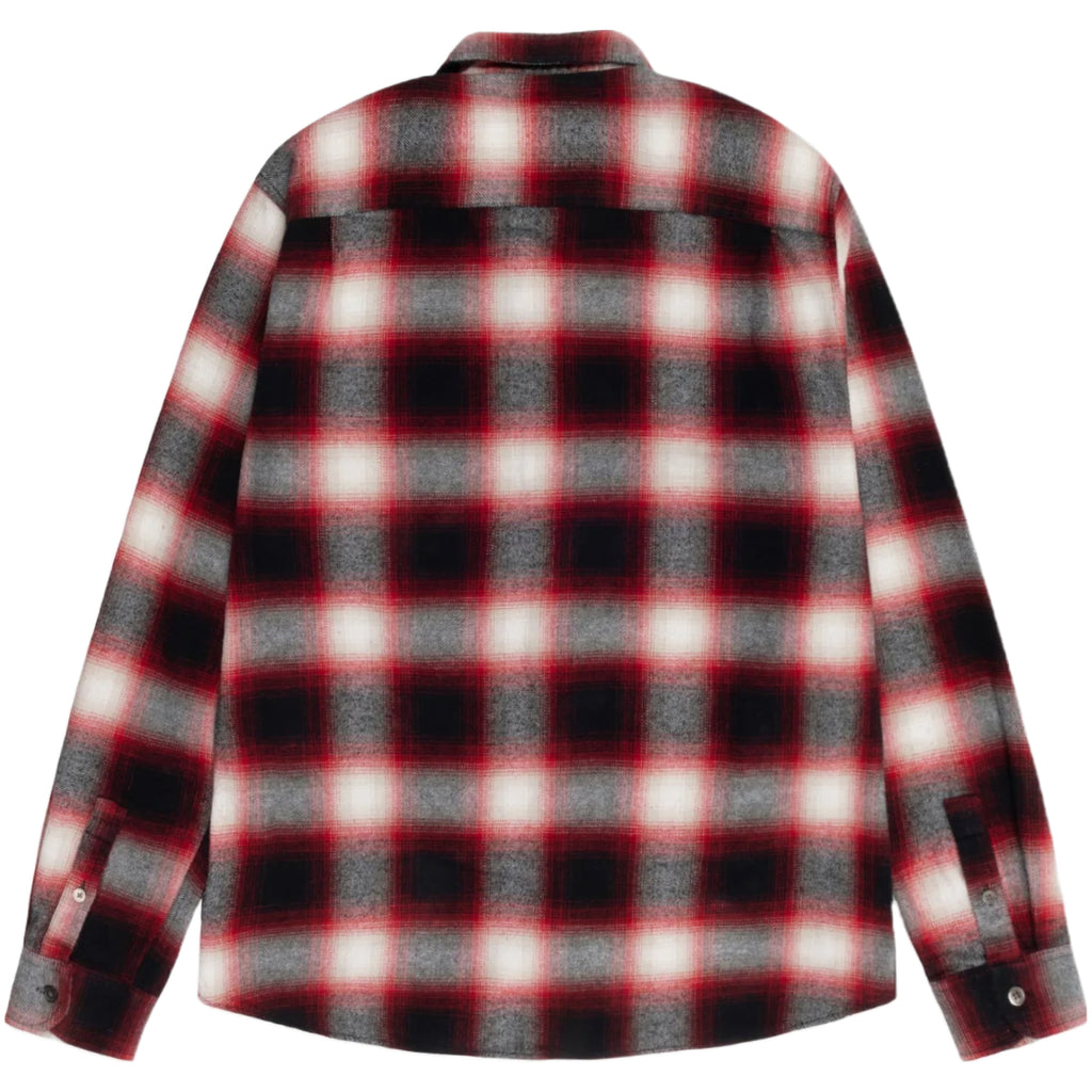 Stussy Bay Plaid Shirt - Red