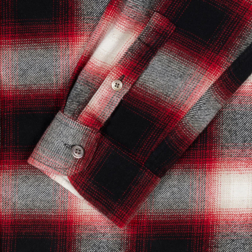 Stussy Bay Plaid Shirt - Red