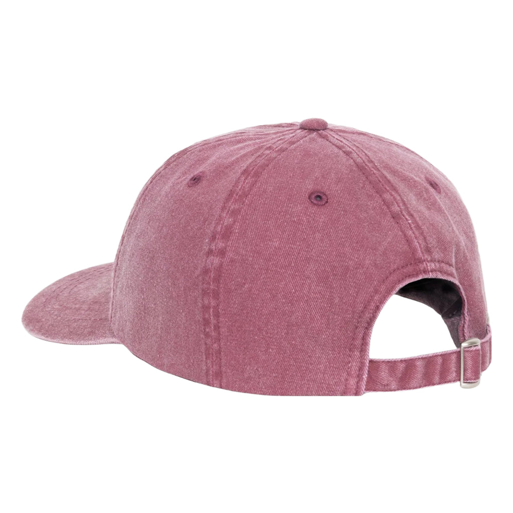 Stussy Washed Stock Low Pro Cap - Burgundy