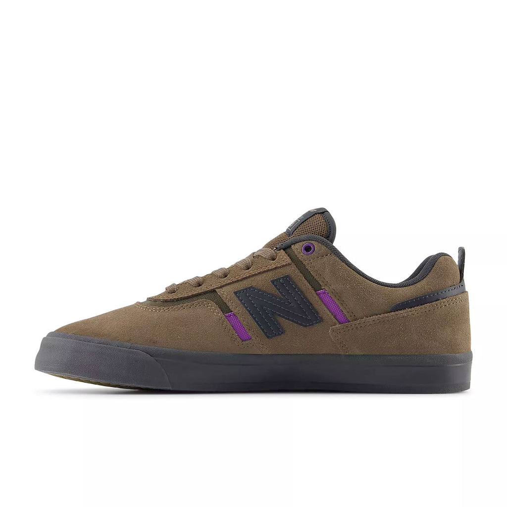 New Balance Numeric NM306 Jamie Foy Shoes - Brown / Purple - side2