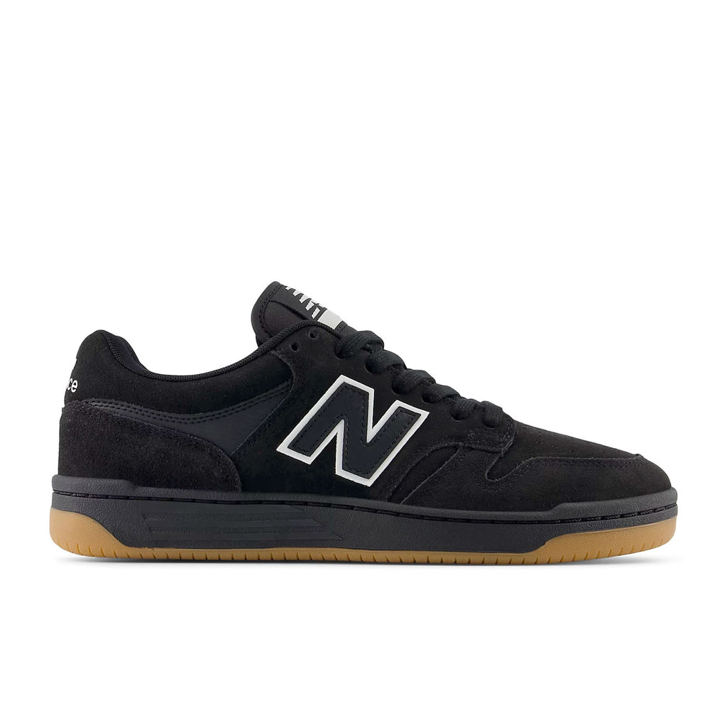 New Balance Numeric NM480 Shoes - Black / White - main