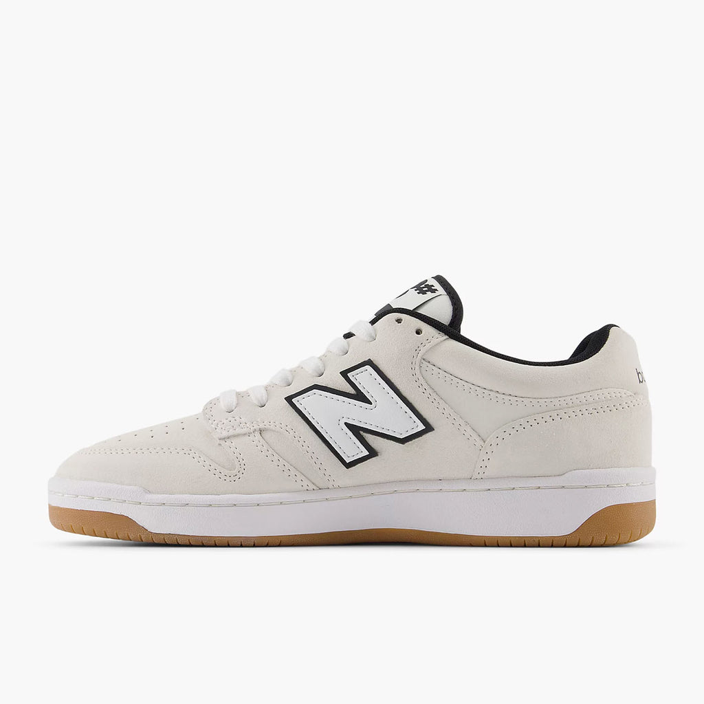 New Balance Numeric NM480 Shoes - White / Black - side