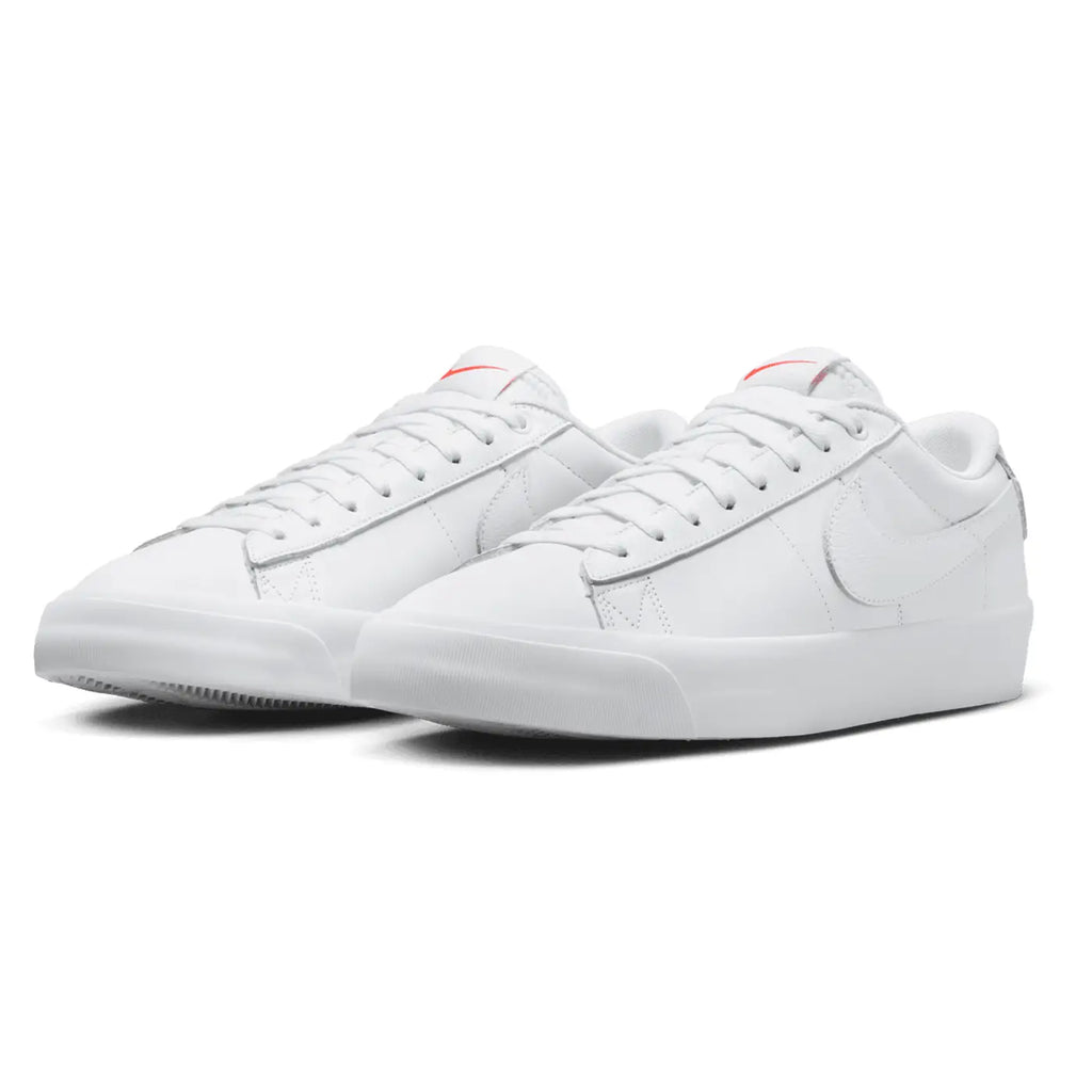 Nike SB Zoom Blazer Low Pro GT ISO Shoes - White / White - White - pair