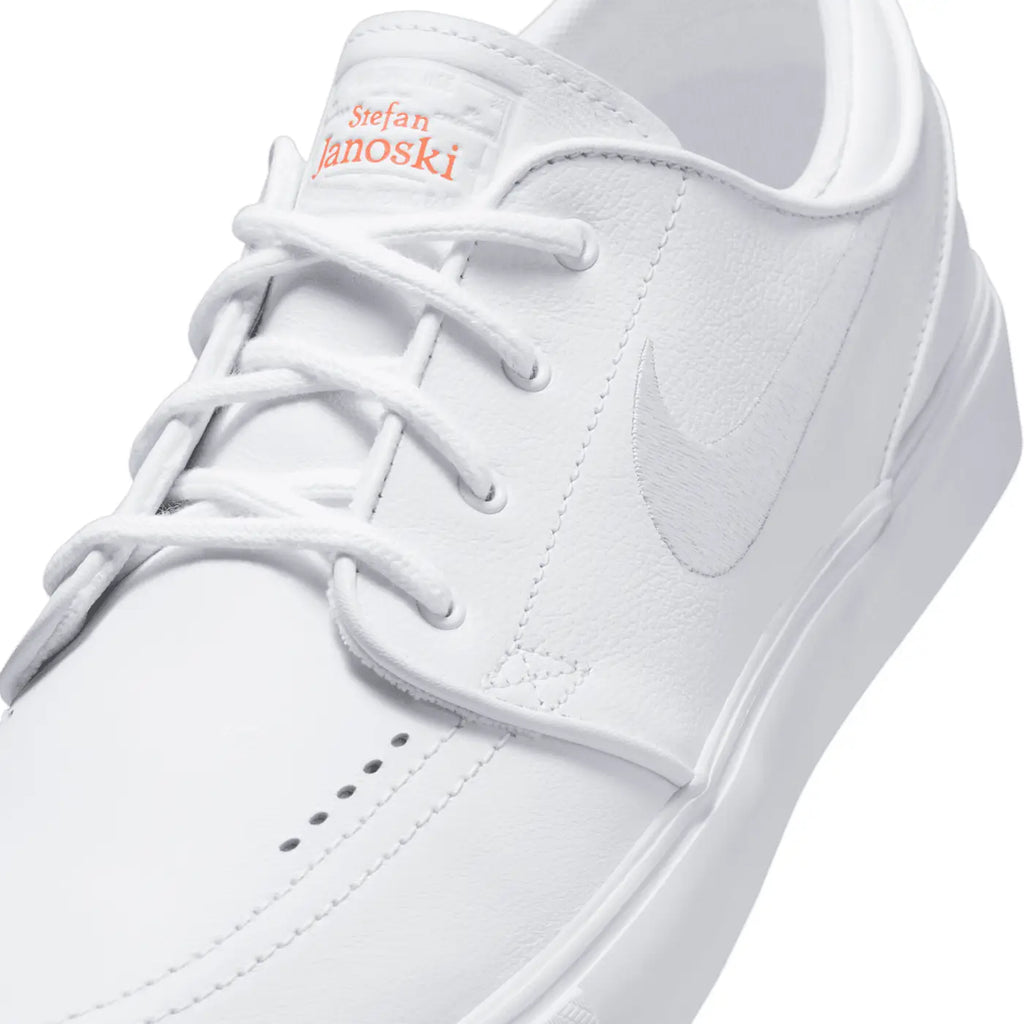 Nike SB Zoom Janoski OG+ ISO Shoes - White / White - White - laces