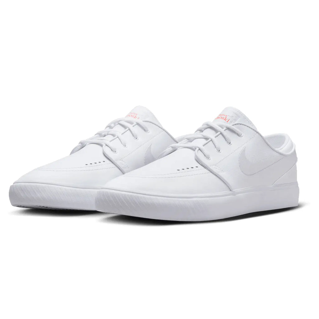 Nike SB Zoom Janoski OG+ ISO Shoes - White / White - White - pair