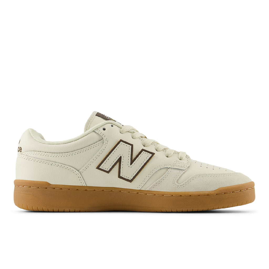 New Balance Numeric NM480 Shoes - Sea Salt / Brown - main