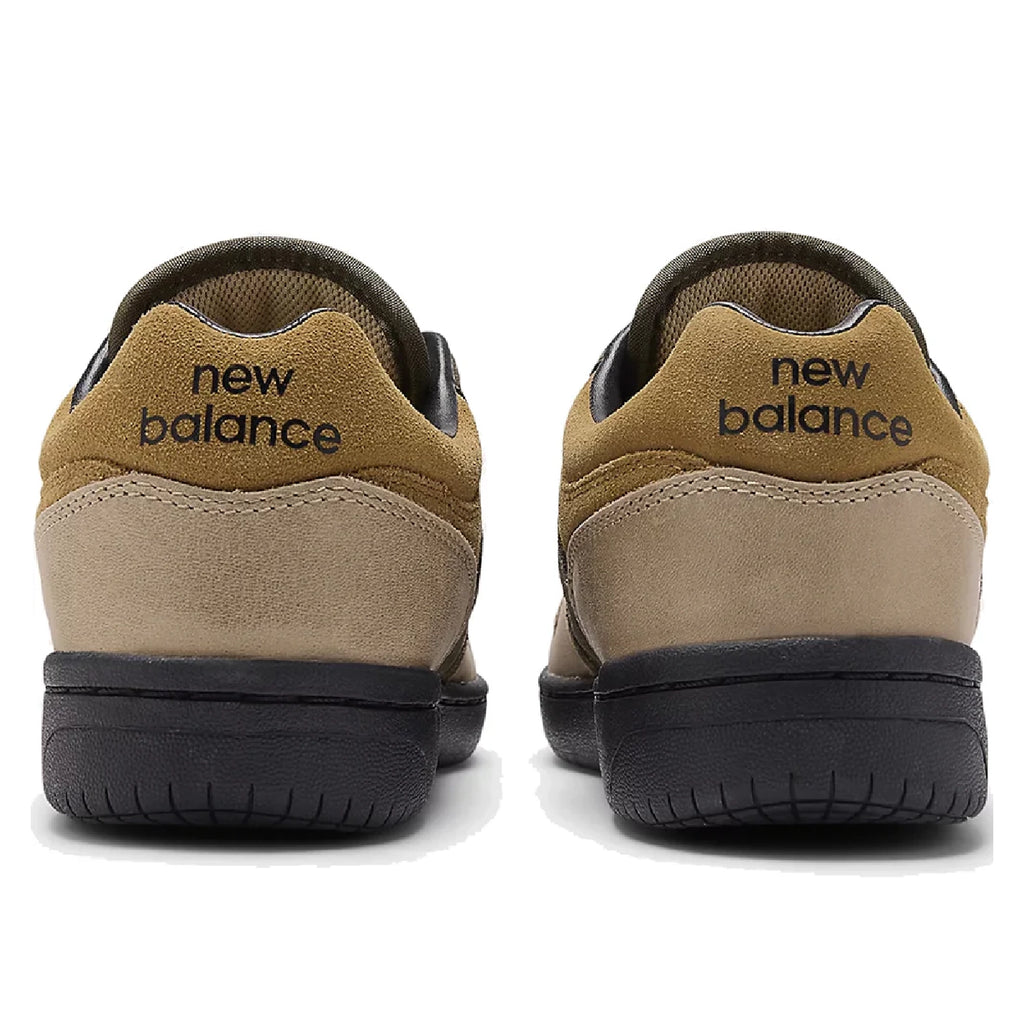 New Balance Numeric NM480 Shoes - Olive / Tan - Heels 