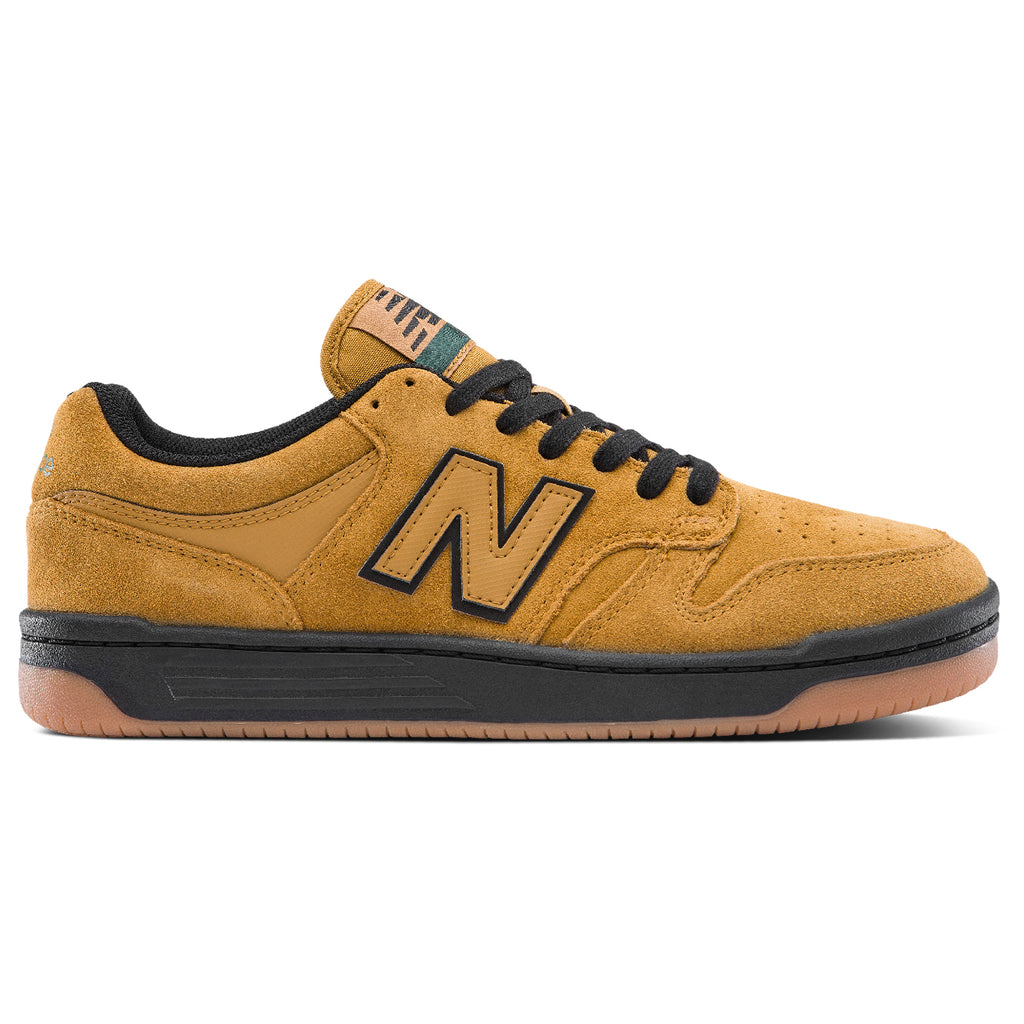 New Balance Numeric NM480 Shoes - Tobacco / Black - Side profile 