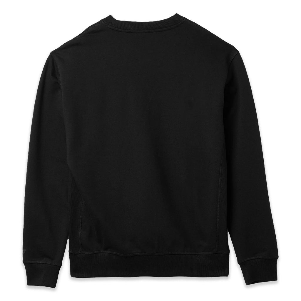 New Balance Numeric French Terry Crewneck Sweatshirt - Black - back