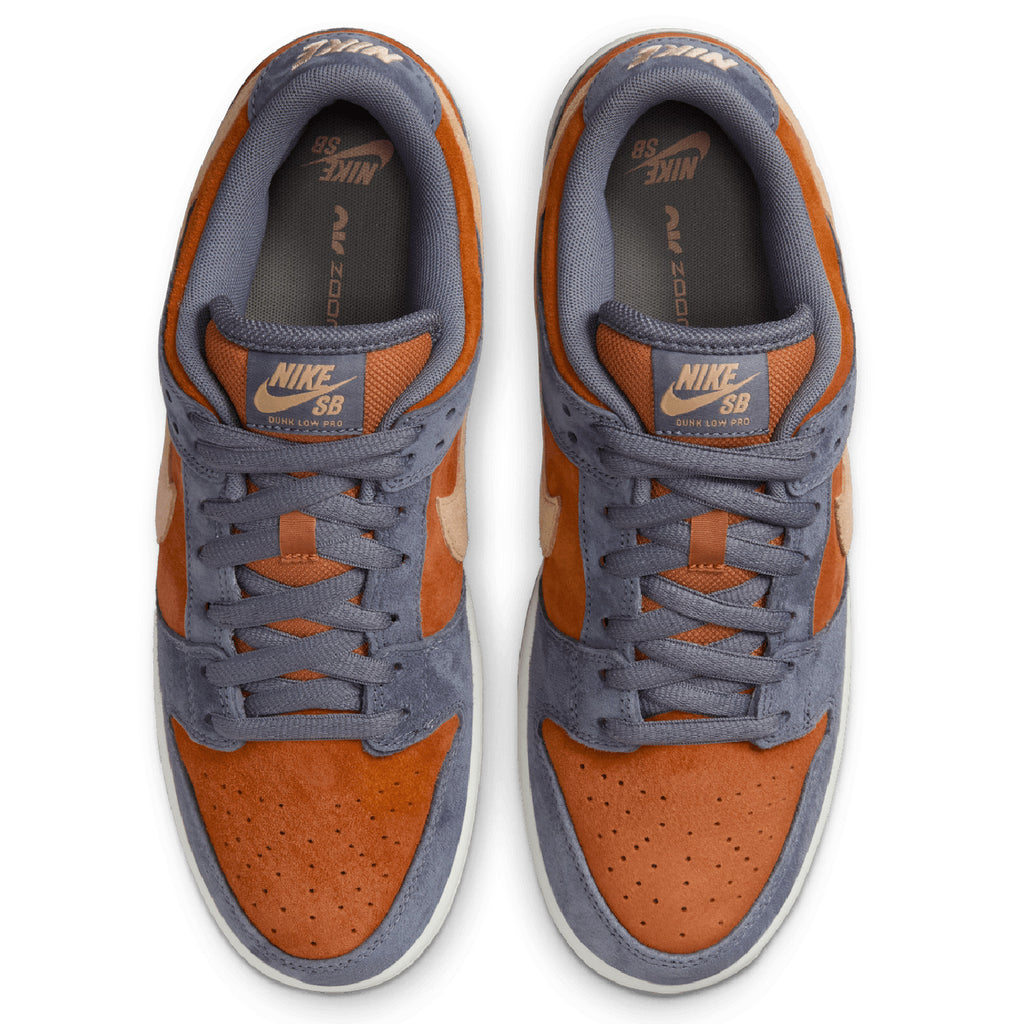 Nike SB Dunk Low Pro - Light Carbon / Sesame - Monarch - Summit White